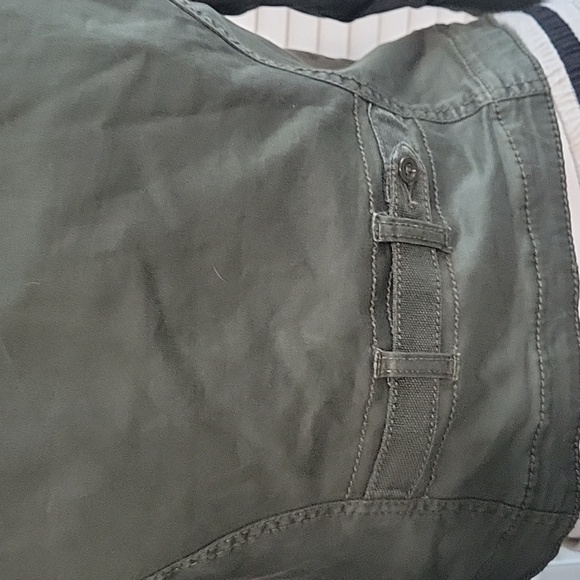 Marrakech Anthropologie Sherpa Womans Moto Jacket Sz XS Green - Picture 10 of 11